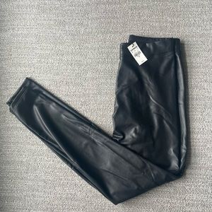 NWT Express Faux Leather Leggings